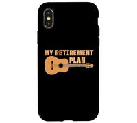 Il mio piano pensionistico Chitarrista Custodia per iPhone X/XS