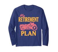Il mio piano pensionistico è guidare moto d’epoca Maglia a Manica