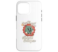 Il mio piano pensionistico è Societal Collapse Retro Toon Dread Custodia per iPhone 16 Pro Max