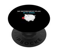 Il mio piano pensionistico è uno scherzo Investitore di pianificazione finanziaria PopSockets PopGrip Adesivo