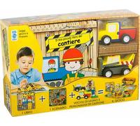 Il mio piccolo libro del cantiere. Ediz. a colori. Con puzzle