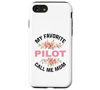 Il mio pilota preferito Call Me Mom Pilot Piloti di aeroplani volanti Custodia per iPhone SE (2020) / 7/8
