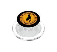 Il mio Pitbull e io stiamo parlando di te Cane divertente PopSockets PopGrip per MagSafe