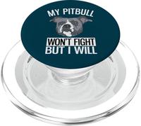 Il mio Pitbull non combatterà ma io sarò American Pitbull Terrier PopSockets PopGrip per MagSafe