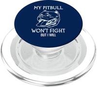 Il mio Pitbull non combatterà ma io sarò American Pitbull Terrier PopSockets PopGrip per MagSafe