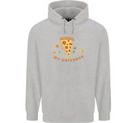 Il Mio Pizza Universo Divertente Cibo Dieta Bambini Felpa con Cappuccio