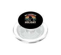 Il mio preferito Holiday Ground Hog Tramonto Regali Giornata della marmotta PopSockets PopGrip per MagSafe