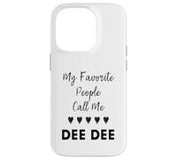 Il mio preferito Persone Chiamami Dee Dee Zia Nonna Mamma Custodia per iPhone 14 Pro