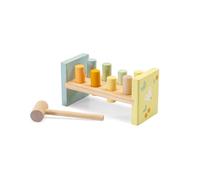 Il mio primo Batti Batti (10 pz) Sevi | Giochi in legno bimbo da un anno. Sevi Regali bambini Primi mesi, regalo prima infanzia | 23x11,5x12,5cm taglia cm | Primi giochi | modello 83123