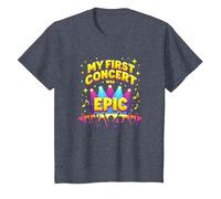 Il Mio Primo Concerto è Stato Epic Kids Music Festival Memory Maglietta, Bambini, Pervinca, 4 Anni