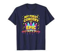 Il Mio Primo Concerto è Stato Epic Kids Music Festival Memory Maglietta, Uomo, Navy, XL