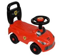 Il Mio Primo da Guidare Rosso Push Along Auto Bimbo Walker Età 1-3