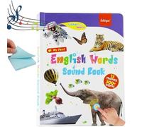 Il Mio Primo Giocattolo Sonoro Inglese: Oltre 470 Parole, 21 Temi, Divertente Gioco di Parole, Giocattolo Educativo For L'apprendimento Linguistico, L'educazione Scolastica(B)