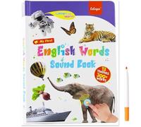 Il Mio Primo Giocattolo Sonoro Inglese - Oltre 470 Parole, Giochi Di Parole A Vista, 21 Temi Educativi, Gioco Di Parole Divertente For L'asilo, Giocattolo Educativo For L'apprendimento Linguistico
