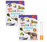 Il Mio Primo Giocattolo Sonoro Inglese - Oltre 470 Parole, Giochi Di Parole A Vista, 21 Temi Educativi, Gioco Di Parole Divertente For L'asilo, Giocattolo Educativo For L'apprendimento Linguistico