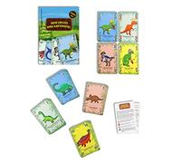 Il mio primo gioco di carte Dino | Gioco adatto ai bambini per i fan dei dinosauri a partire dai 3 anni | Gioco di carte per bambini | Dinos bella illustrati con particolare effetto di apprendimento