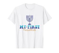 Il Mio Primo Hanukkah | Chanukkah Menorah Maglietta