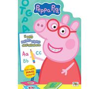 Il mio primo libro dell'alfabeto. Peppa Pig. Con adesivi. Ediz. a colori