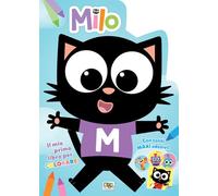 Il mio primo libro per colorare. Milo. Con adesivi. Ediz. a colori