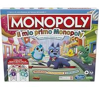 Monopoly - Il Mio Primo, gioco da tavolo per famiglie, per bambini dai 4 anni in su