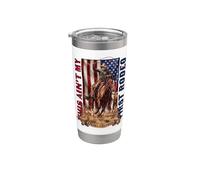 Il mio primo rodeo cowboy Bicchiere termico in acciaio inox doppia parete