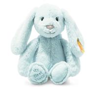 Il Mio Primo Steiff Hoppie Coniglio - Blu Peluche Coccolone Bambino Coniglietto