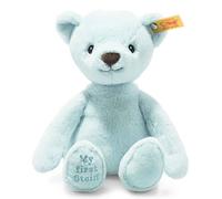 Il Mio Primo Steiff Orso Teddy - Blu - Morbido Giocattolo Sicuro Per Bambini