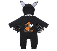 Il mio primo vestito di Halloween per neonati, costume da pipipistrello per neonati, tutina rimovibile, cosplay party