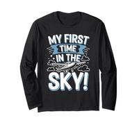 Il Mio Primo Viaggio in Aereo Avventura di Volo per la Prima Volta Maglia a Manica
