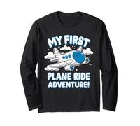 Il Mio Primo Viaggio in Aereo Avventura di Volo per la Prima Volta Maglia a Manica