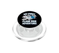 Il mio primo viaggio in aereo Avventura di volo per la prima volta PopSockets PopGrip per MagSafe