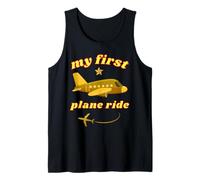 Il Mio Primo Viaggio in Aereo per la Prima Volta Che vola Verso Il Golden Jet per Le Vacanze Canotta
