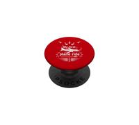 Il mio primo viaggio in aereo per la prima volta in vacanza PopSockets PopGrip Adesivo