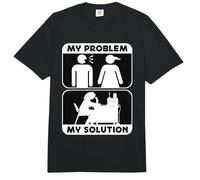 Il Mio Problema Il Mio Pittogramma Mamma papà Onde Corte Prosciutto Radio Operatore Comfort Colors Adult Heavyweight T-Shirt