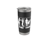 Il mio problema Il mio pittogramma papà mamma allevamento bestiame allevatore di bestiame Bicchiere termico in acciaio inox doppia parete