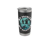 Il mio problema Il mio pittogramma papà mamma Data Scientist Data Miner Bicchiere termico in acciaio inox doppia parete