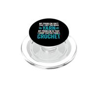 Il mio problema non è che compro troppo filato - uncinetto PopSockets PopGrip per MagSafe