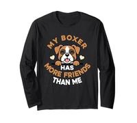 Il Mio Pugile ha più Amici di Me Maglia a Manica