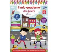 Il mio quaderno dei giochi 7/8 anni. Con adesivi. Ediz. a colori. Ediz. a spirale