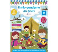 Il mio quaderno dei giochi 8/9 anni. Con adesivi. Ediz. a colori. Ediz. a spirale