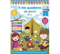Il mio quaderno dei giochi 8/9 anni. Con adesivi. Ediz. a colori. Ediz. a spirale