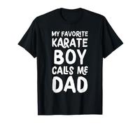 Il mio ragazzo di karate preferito mi chiama papà divertente Maglietta