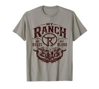 Il Mio Ranch Le Mie Regole Il Mio Sangue eredità Maglietta