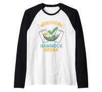Il mio rappresentante sindacale ha approvato questa festa del lavoro di rottura dell'amaca Maglia con Maniche Raglan