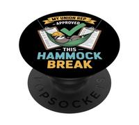 Il mio rappresentante sindacale ha approvato questa festa del lavoro di rottura dell'amaca PopSockets PopGrip Adesivo