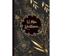 IL Mio Ricettario: Ricettario da Scrivere Personalizzato, Libro di Cucina con Spazio per 100 Piatti Preferiti -110 pagine da compilare in un Comodo formato A5 con Indice-08