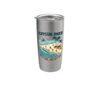 Il mio rifugio Crystal River Bicchiere termico in acciaio inox doppia parete