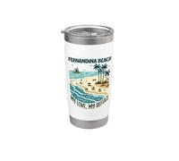 Il mio rifugio Fernandina Beach Bicchiere termico in acciaio inox doppia parete
