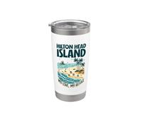 Il mio rifugio Hilton Head Island Bicchiere termico in acciaio inox doppia parete