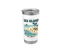 Il mio rifugio Isola di Mare Bicchiere termico in acciaio inox doppia parete